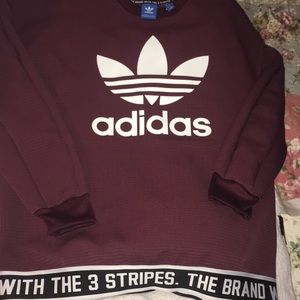 Brand new Adidas crew neck